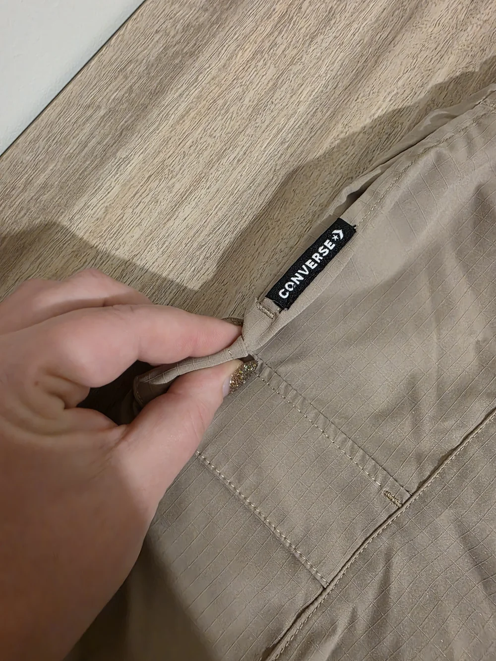 Converse Boys SIZE S Tan Cargo Shorts